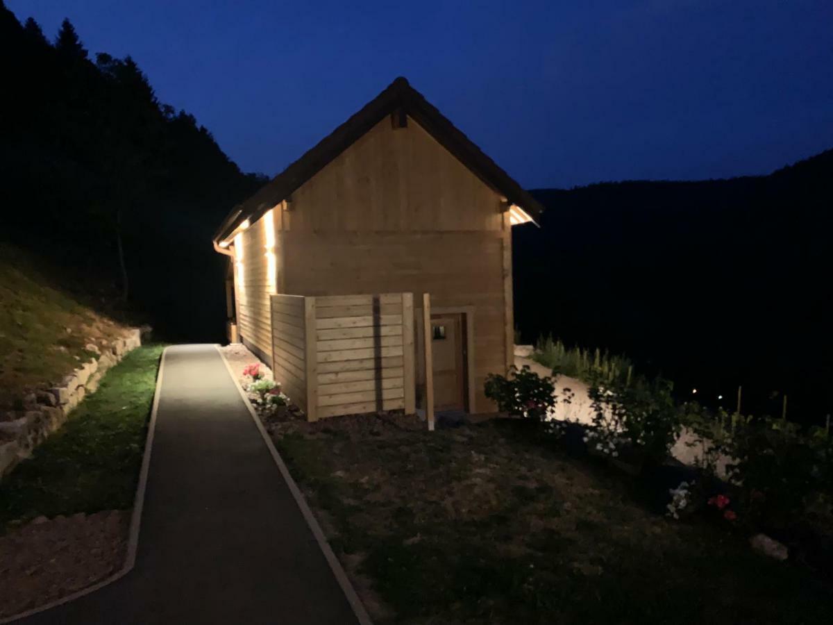 Вилла Le Cabanon De Lafermedunol Ла-Бресс Экстерьер фото